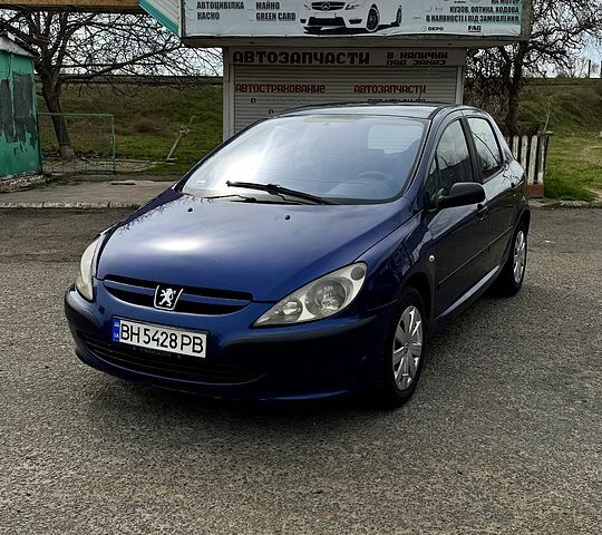 Синий Пежо 307, объемом двигателя 2 л и пробегом 0 тыс. км за 2349 $, фото 1 на Automoto.ua