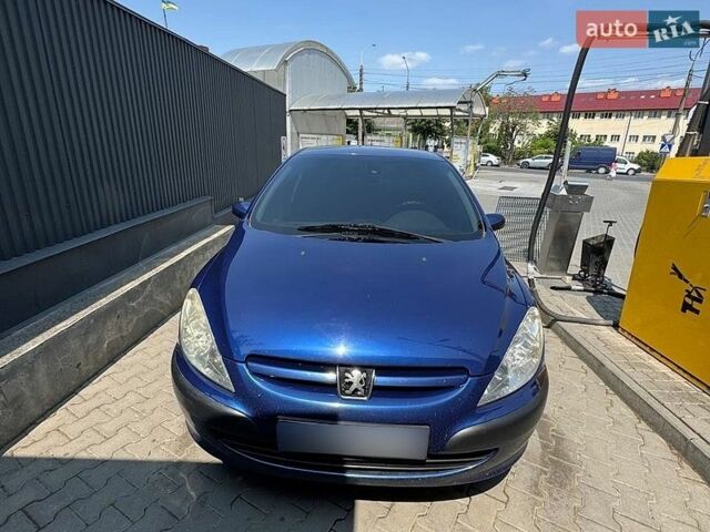 Синий Пежо 307, объемом двигателя 1.6 л и пробегом 285 тыс. км за 1550 $, фото 1 на Automoto.ua