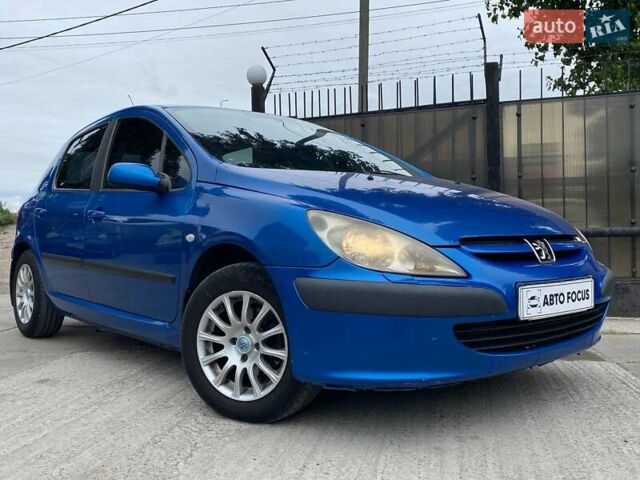 Пежо 307 2004 в Киеве на Automoto.ua Синий Пежо 307, объемом двигателя 1.6 л и пробегом 266 тыс. км за 3690 $, фото 1 на Automoto.ua