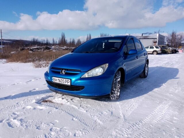 Синій Пежо 307, об'ємом двигуна 1.6 л та пробігом 300 тис. км за 3000 $, фото 1 на Automoto.ua