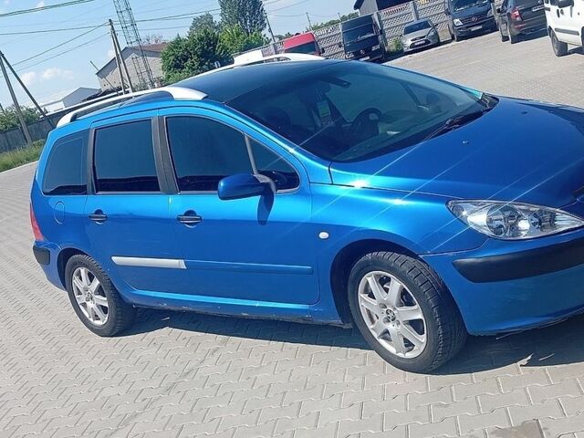 Синій Пежо 307, об'ємом двигуна 2 л та пробігом 351 тис. км за 3500 $, фото 1 на Automoto.ua