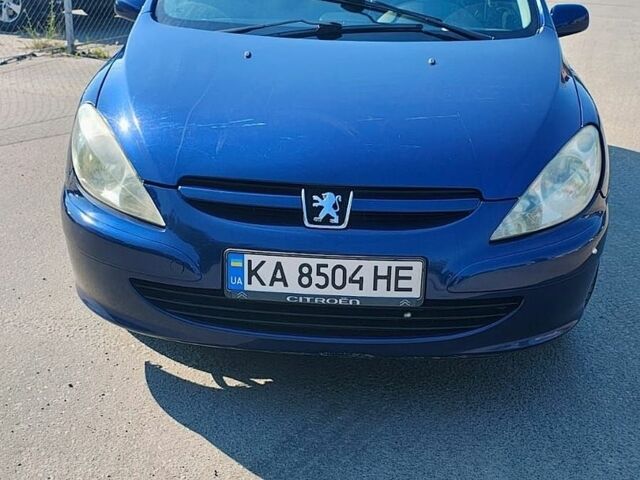 Синій Пежо 307, об'ємом двигуна 2 л та пробігом 310 тис. км за 3999 $, фото 1 на Automoto.ua