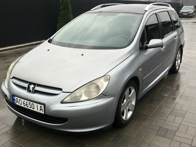 Синій Пежо 307, об'ємом двигуна 2 л та пробігом 380 тис. км за 3100 $, фото 1 на Automoto.ua