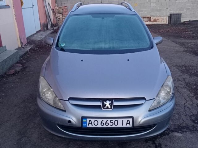 Синий Пежо 307, объемом двигателя 2 л и пробегом 370 тыс. км за 2900 $, фото 1 на Automoto.ua