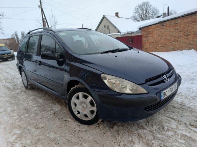 Синій Пежо 307, об'ємом двигуна 1.6 л та пробігом 256 тис. км за 2850 $, фото 1 на Automoto.ua