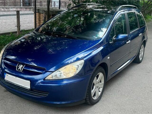 Синій Пежо 307, об'ємом двигуна 1.6 л та пробігом 325 тис. км за 3300 $, фото 1 на Automoto.ua