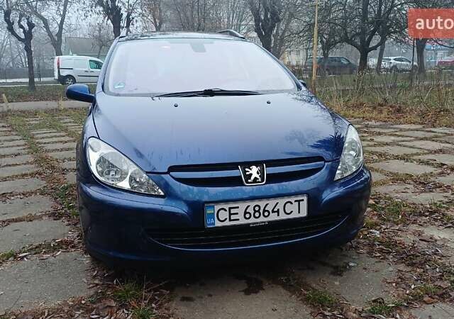 Синий Пежо 307, объемом двигателя 1.6 л и пробегом 262 тыс. км за 3800 $, фото 1 на Automoto.ua