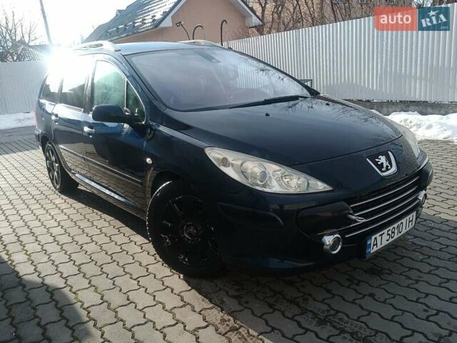 Синий Пежо 307, объемом двигателя 1.6 л и пробегом 280 тыс. км за 4900 $, фото 1 на Automoto.ua