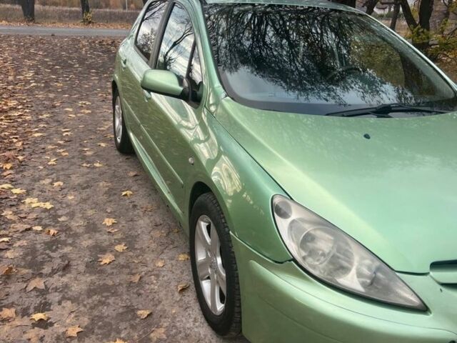 Зелений Пежо 307, об'ємом двигуна 2 л та пробігом 185 тис. км за 2300 $, фото 1 на Automoto.ua