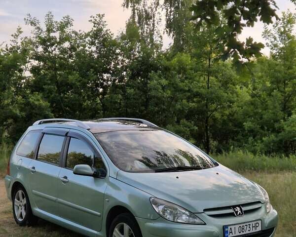 Зелений Пежо 307, об'ємом двигуна 2 л та пробігом 301 тис. км за 3300 $, фото 1 на Automoto.ua