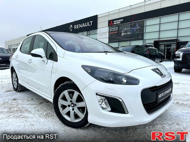 Белый Пежо 308, объемом двигателя 1.6 л и пробегом 940 тыс. км за 7950 $, фото 1 на Automoto.ua