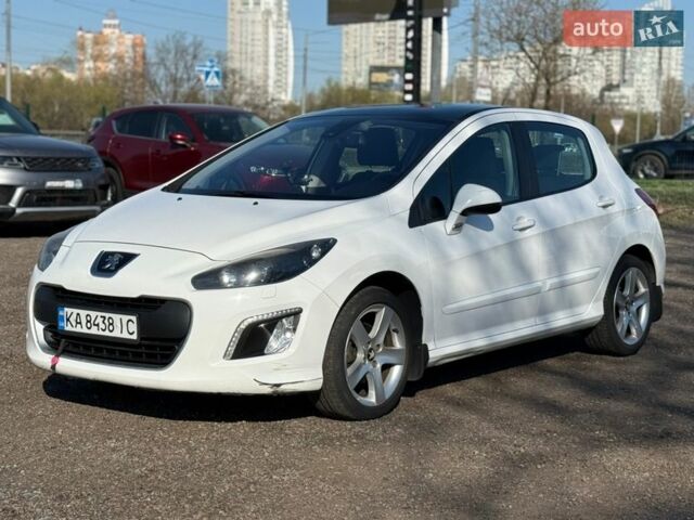 Белый Пежо 308, объемом двигателя 1.6 л и пробегом 136 тыс. км за 7300 $, фото 1 на Automoto.ua