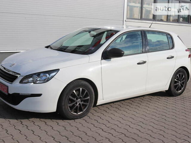 Белый Пежо 308, объемом двигателя 1.6 л и пробегом 212 тыс. км за 8200 $, фото 1 на Automoto.ua