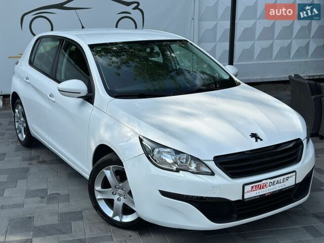 Белый Пежо 308, объемом двигателя 1.6 л и пробегом 199 тыс. км за 6950 $, фото 1 на Automoto.ua