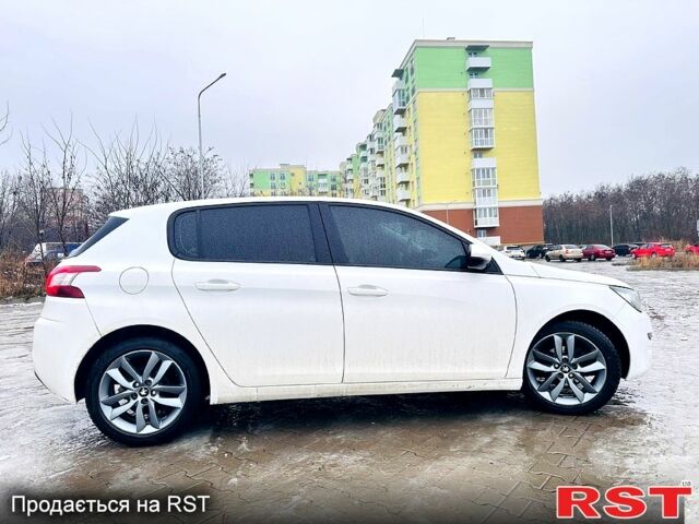 Білий Пежо 308, об'ємом двигуна 1.6 л та пробігом 17400 тис. км за 8500 $, фото 1 на Automoto.ua