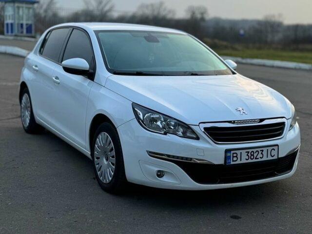 Білий Пежо 308, об'ємом двигуна 1.6 л та пробігом 173 тис. км за 10200 $, фото 1 на Automoto.ua