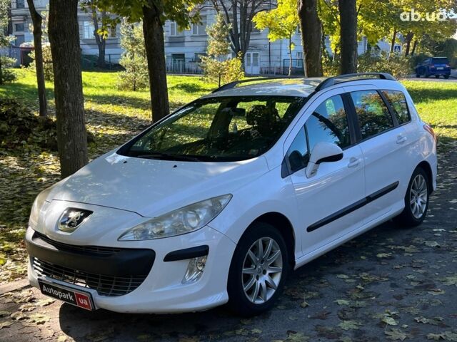 Білий Пежо 308, об'ємом двигуна 1.6 л та пробігом 280 тис. км за 4890 $, фото 1 на Automoto.ua