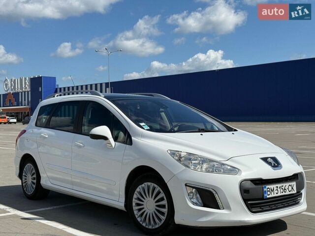 Білий Пежо 308, об'ємом двигуна 1.56 л та пробігом 264 тис. км за 5499 $, фото 1 на Automoto.ua