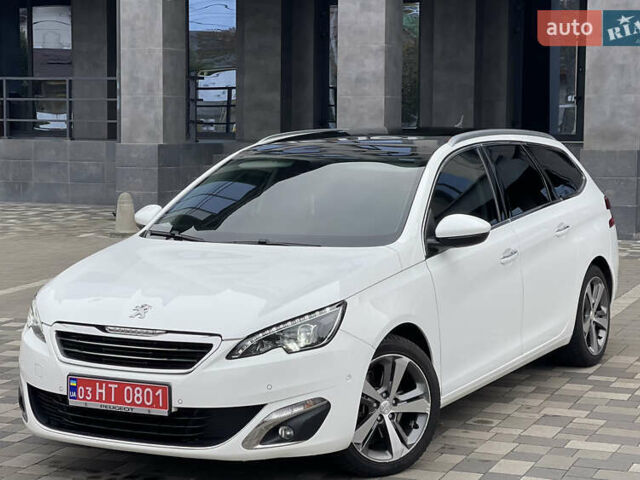 Белый Пежо 308, объемом двигателя 2 л и пробегом 234 тыс. км за 11750 $, фото 1 на Automoto.ua