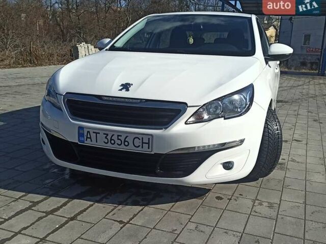 Белый Пежо 308, объемом двигателя 1.6 л и пробегом 207 тыс. км за 9100 $, фото 1 на Automoto.ua