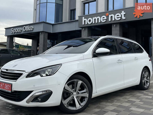 Белый Пежо 308, объемом двигателя 2 л и пробегом 234 тыс. км за 11650 $, фото 1 на Automoto.ua
