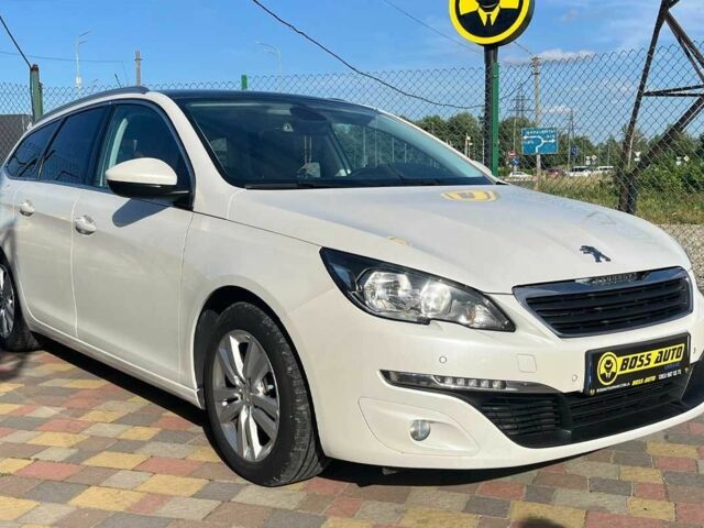 Белый Пежо 308, объемом двигателя 1.6 л и пробегом 257 тыс. км за 9500 $, фото 1 на Automoto.ua