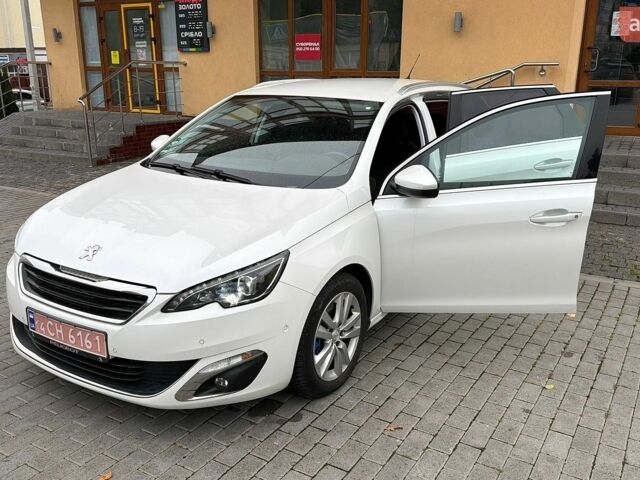 Білий Пежо 308, об'ємом двигуна 2 л та пробігом 197 тис. км за 10500 $, фото 1 на Automoto.ua