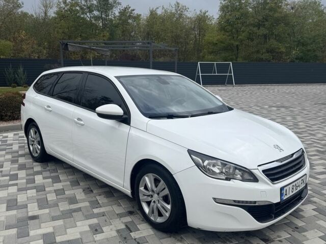 Белый Пежо 308, объемом двигателя 1.6 л и пробегом 286 тыс. км за 7499 $, фото 1 на Automoto.ua