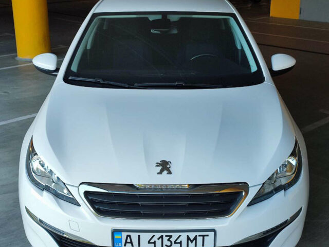 Білий Пежо 308, об'ємом двигуна 1.6 л та пробігом 209 тис. км за 9800 $, фото 1 на Automoto.ua