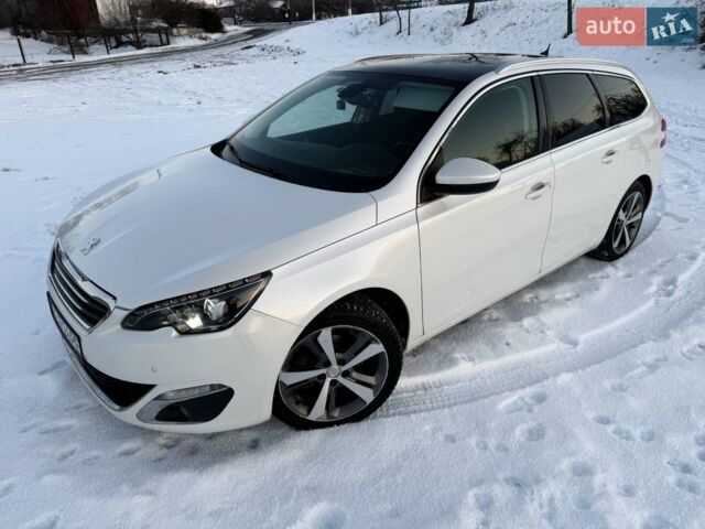 Білий Пежо 308, об'ємом двигуна 1.56 л та пробігом 300 тис. км за 8100 $, фото 1 на Automoto.ua