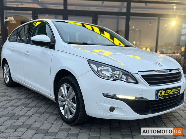 Белый Пежо 308, объемом двигателя 1.6 л и пробегом 347 тыс. км за 11790 $, фото 1 на Automoto.ua