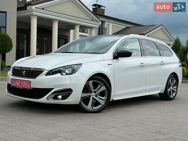 Белый Пежо 308, объемом двигателя 1.6 л и пробегом 182 тыс. км за 12700 $, фото 1 на Automoto.ua