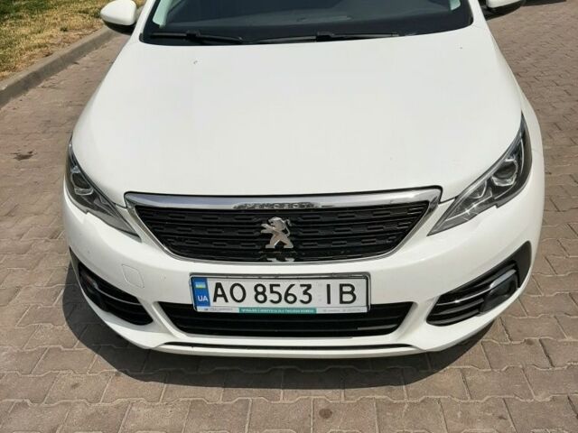 Білий Пежо 308, об'ємом двигуна 1.5 л та пробігом 181 тис. км за 11000 $, фото 1 на Automoto.ua