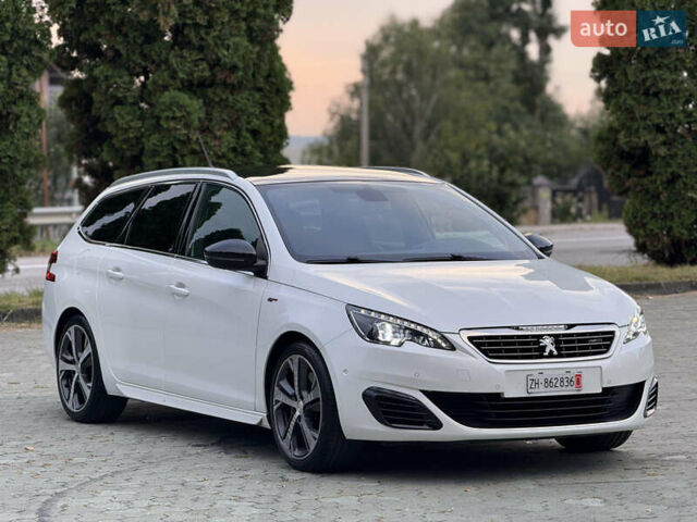Белый Пежо 308, объемом двигателя 2 л и пробегом 145 тыс. км за 13950 $, фото 1 на Automoto.ua