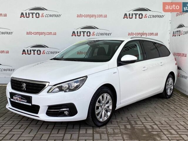 Белый Пежо 308, объемом двигателя 1.5 л и пробегом 162 тыс. км за 13150 $, фото 1 на Automoto.ua