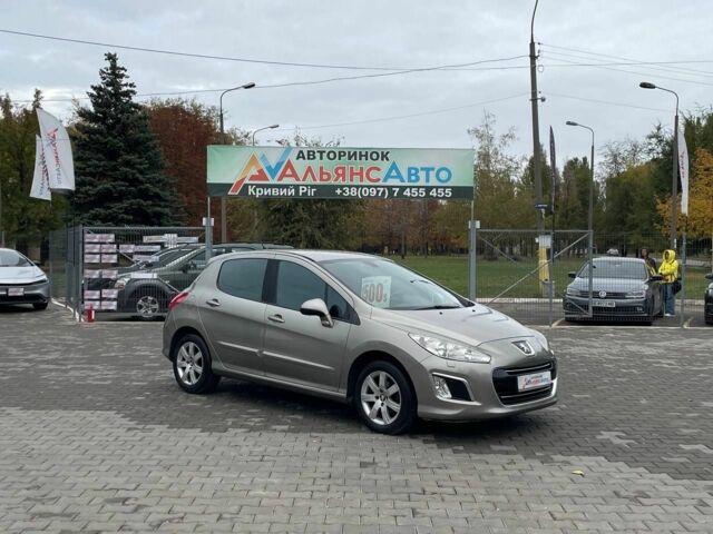 Бежевый Пежо 308, объемом двигателя 1.6 л и пробегом 160 тыс. км за 6650 $, фото 1 на Automoto.ua