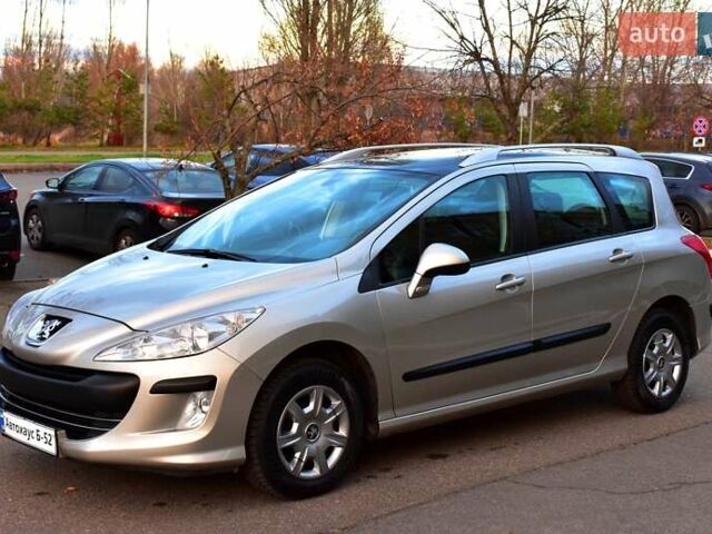 Бежевый Пежо 308, объемом двигателя 1.6 л и пробегом 176 тыс. км за 6400 $, фото 1 на Automoto.ua