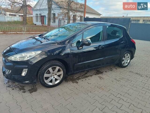 Черный Пежо 308, объемом двигателя 1.6 л и пробегом 240 тыс. км за 6200 $, фото 1 на Automoto.ua