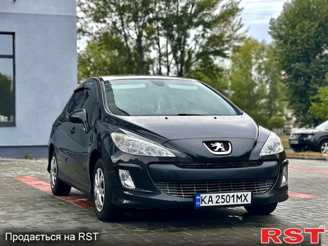 Черный Пежо 308, объемом двигателя 1.6 л и пробегом 226 тыс. км за 5500 $, фото 1 на Automoto.ua