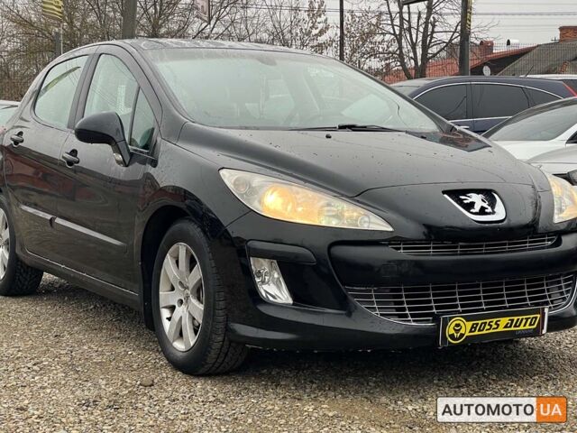 Черный Пежо 308, объемом двигателя 1.6 л и пробегом 282 тыс. км за 4300 $, фото 1 на Automoto.ua