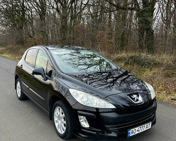 Черный Пежо 308, объемом двигателя 1.6 л и пробегом 184 тыс. км за 5899 $, фото 1 на Automoto.ua