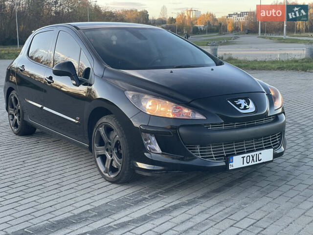 Черный Пежо 308, объемом двигателя 1.6 л и пробегом 207 тыс. км за 4000 $, фото 1 на Automoto.ua