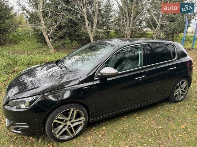 Черный Пежо 308, объемом двигателя 2 л и пробегом 233 тыс. км за 11500 $, фото 1 на Automoto.ua