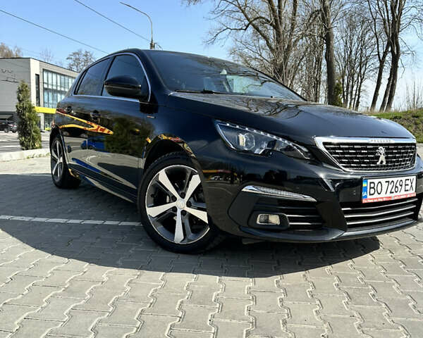Чорний Пежо 308, об'ємом двигуна 1.5 л та пробігом 171 тис. км за 13700 $, фото 1 на Automoto.ua