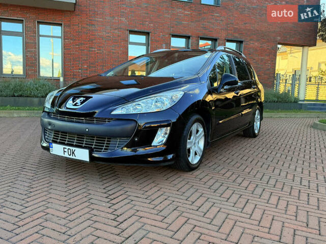 Черный Пежо 308, объемом двигателя 1.56 л и пробегом 256 тыс. км за 4999 $, фото 1 на Automoto.ua