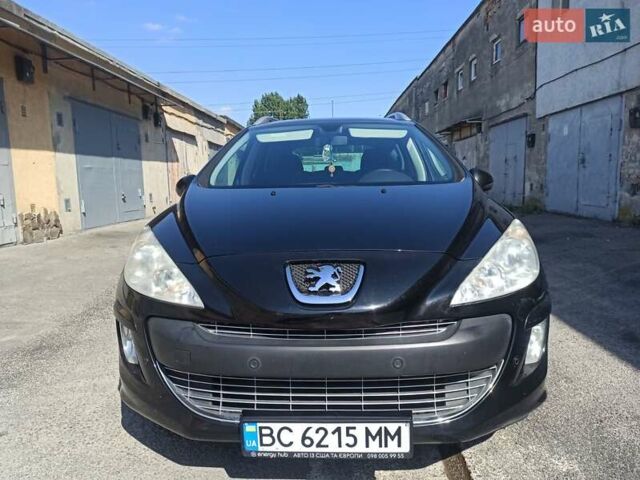 Черный Пежо 308, объемом двигателя 1.6 л и пробегом 263 тыс. км за 4500 $, фото 1 на Automoto.ua