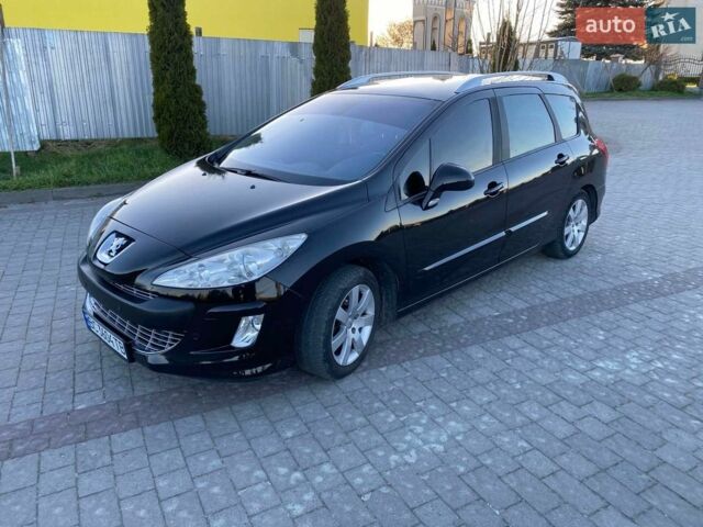 Чорний Пежо 308, об'ємом двигуна 1.6 л та пробігом 252 тис. км за 5333 $, фото 1 на Automoto.ua