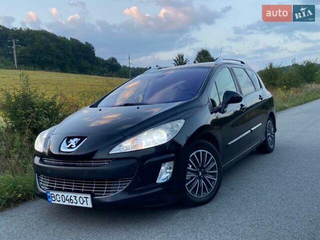 Черный Пежо 308, объемом двигателя 1.6 л и пробегом 273 тыс. км за 4150 $, фото 1 на Automoto.ua