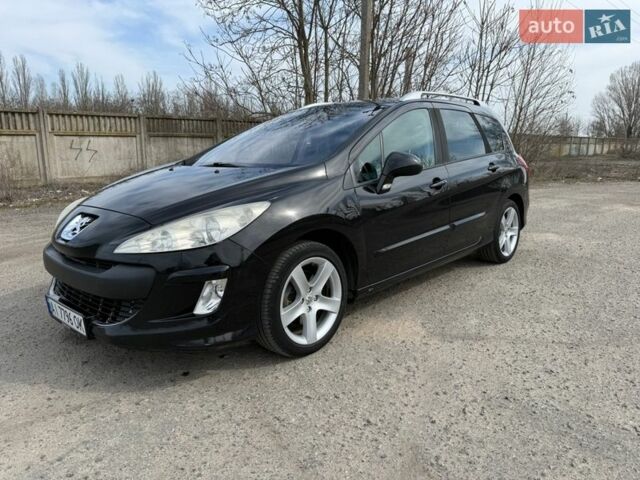 Черный Пежо 308, объемом двигателя 2 л и пробегом 283 тыс. км за 6200 $, фото 1 на Automoto.ua