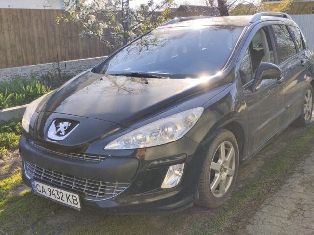 Черный Пежо 308, объемом двигателя 1.6 л и пробегом 178 тыс. км за 5500 $, фото 1 на Automoto.ua